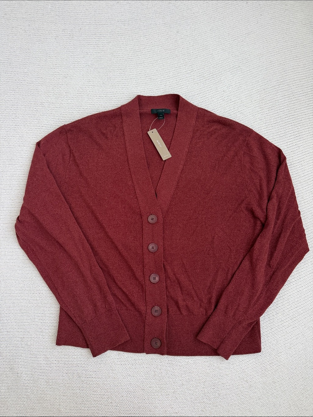 NWT! J Crew Cotton V Neck Cardigan Sweater Size XXL